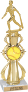 Softball Sport Color Riser Trophy [13 inch]