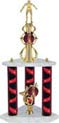 Trophy: Sport Color Riser 3-Post w/ insert