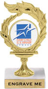  Wreath Framed Custom Insert Trophy [6.25 inch]
