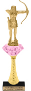 Pink Diamond Riser Trophy [12 inch]