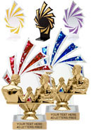Holographic Backdrop Trophy [8 inch]