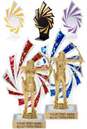 Holographic Backdrop Trophy [8 inch]