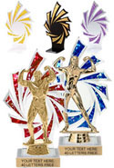 Holographic Backdrop Trophy [8 inch]
