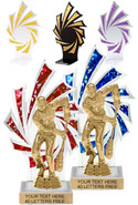 Holographic Backdrop Trophy [8 inch]