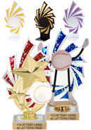 Holographic Backdrop Trophy [8 inch]