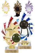 Holographic Backdrop Trophy [8 inch]
