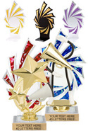 Holographic Backdrop Trophy [8 inch]