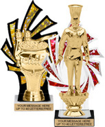 Holographic Backdrop Trophy [8 inch]