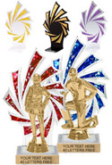 Holographic Backdrop Trophy [8 inch]