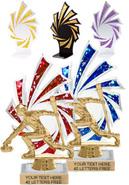 Holographic Backdrop Trophy [8 inch]