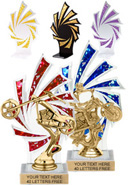 Holographic Backdrop Trophy [8 inch]