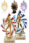 Holographic Backdrop Trophy [8 inch]