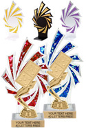 Holographic Backdrop Trophy [8 inch]
