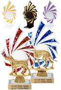 Holographic Backdrop Trophy [8 inch]
