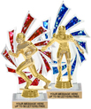 Holographic Backdrop Trophy [8 inch]