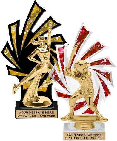 Holographic Backdrop Trophy [8 inch]