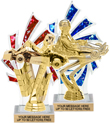 Holographic Backdrop Trophy [8 inch]