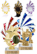 Holographic Backdrop Trophy [8 inch]