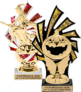 Holographic Backdrop Trophy [8 inch]