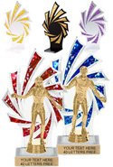 Holographic Backdrop Trophy [8 inch]
