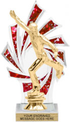 Holographic Backdrop Trophy [8 inch]