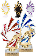 Holographic Backdrop Trophy [8 inch]