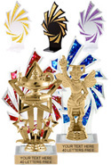 Holographic Backdrop Trophy [8 inch]