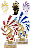 Holographic Backdrop Trophy [8 inch]