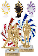Holographic Backdrop Trophy [8 inch]