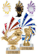 Holographic Backdrop Trophy [8 inch]