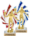 Holographic Backdrop Trophy [8 inch]