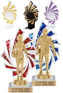Holographic Backdrop Trophy [8 inch]