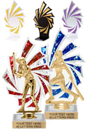 Holographic Backdrop Trophy [8 inch]