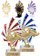 Holographic Backdrop Trophy [8 inch]