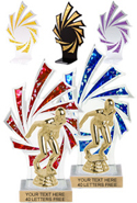 Holographic Backdrop Trophy [8 inch]