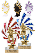 Holographic Backdrop Trophy [8 inch]