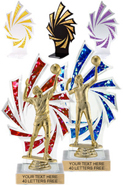 Holographic Backdrop Trophy [8 inch]