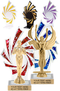 Holographic Backdrop Trophy [8 inch]