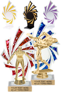 Holographic Backdrop Trophy [8 inch]