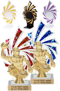 Holographic Backdrop Trophy [8 inch]