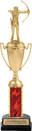 14 inch Cup Trophy on Synthetic Horseshoe Base