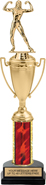 14 inch Cup Trophy on Synthetic Horseshoe Base
