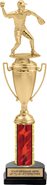 14 inch Cup Trophy on Synthetic Horseshoe Base