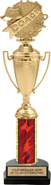 14 inch Cup Trophy on Synthetic Horseshoe Base