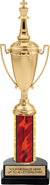 14 inch Cup Trophy on Synthetic Horseshoe Base