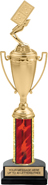14 inch Cup Trophy on Synthetic Horseshoe Base