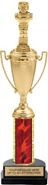 14 inch Cup Trophy on Synthetic Horseshoe Base