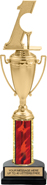14 inch Cup Trophy on Synthetic Horseshoe Base
