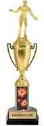 14 inch Cup Trophy on Synthetic Horseshoe Base