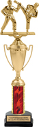 14 inch Cup Trophy on Synthetic Horseshoe Base